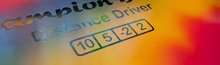Disc golf flight numbers